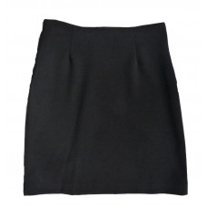 Girls Skirt Hipster Pencil Black (Senior)